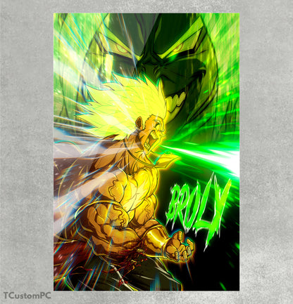 Wall Art Furious Broly