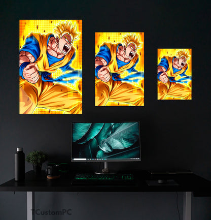 Pintura do futuro Gohan