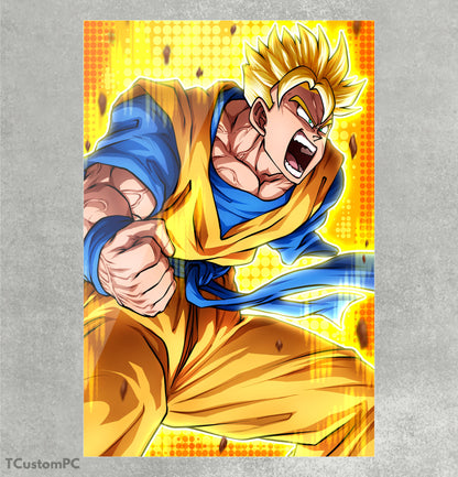 Future Gohan painting