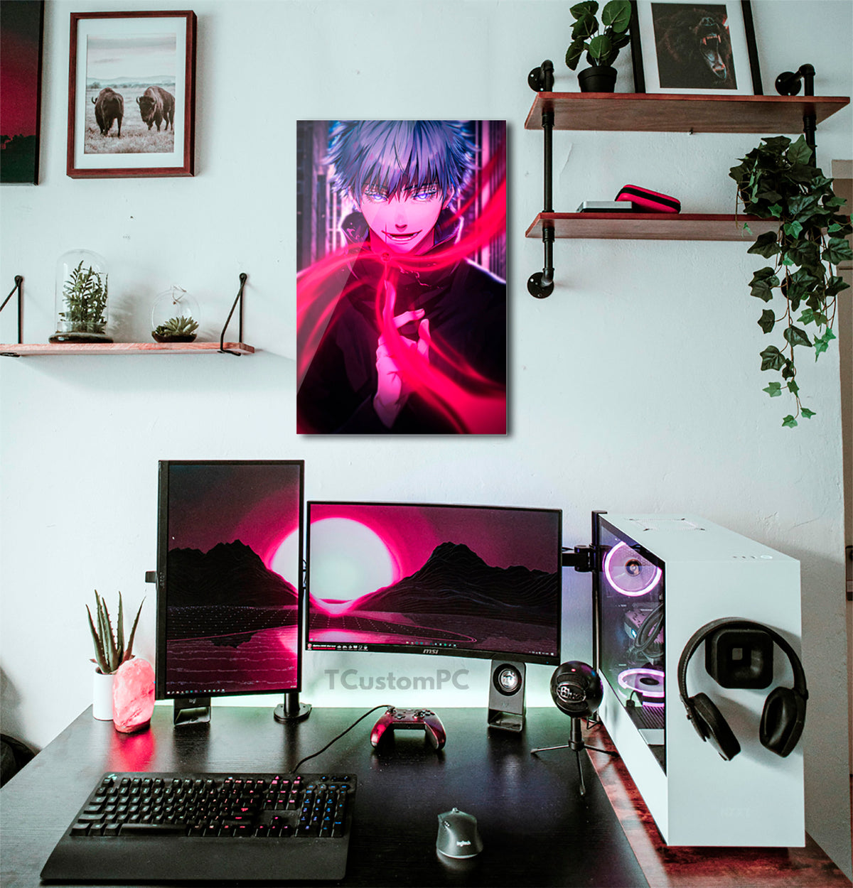 GOJO 1 Jujutsu Kaisen painting, New Design - Displate acrylic painting ...