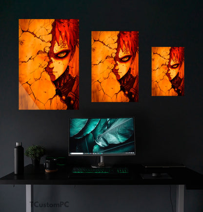 Wall Art Gaara Paint