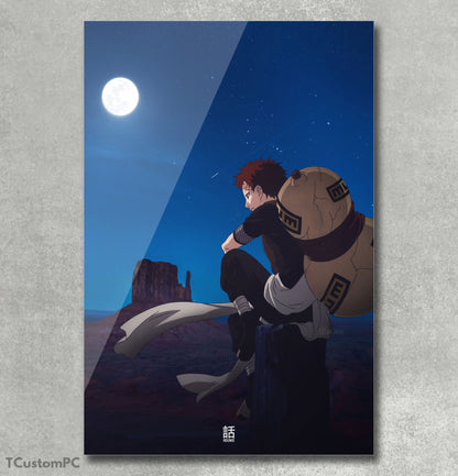 Gaara desert painting, Naruto