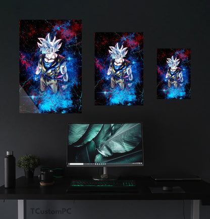 Pintura Galaxy Estilo 10 Goku