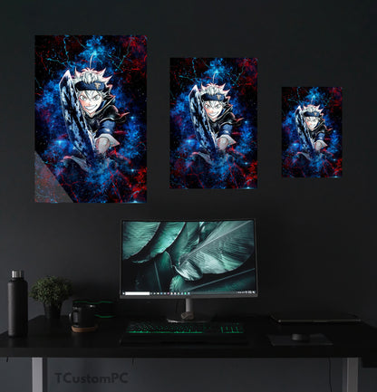 Wall Art Galaxy Style 13 Asta Black Clover