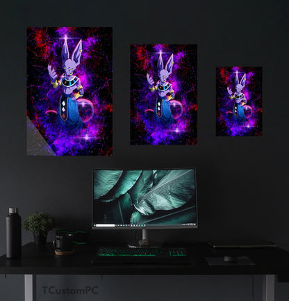 Pintura Galaxy Style 15 Beerus