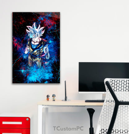 Pintura Galaxy Estilo 10 Goku