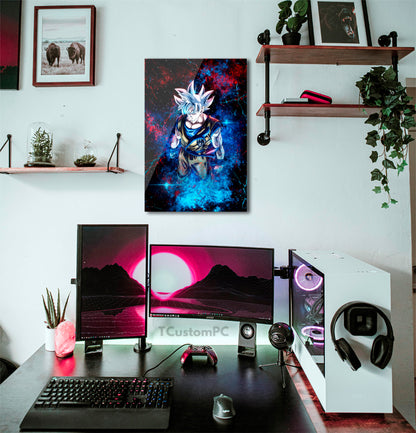 Pintura Galaxy Estilo 10 Goku