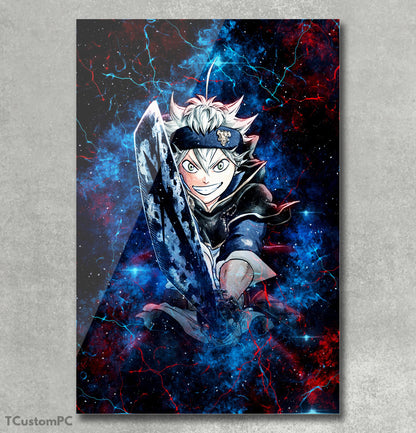 Moldura Galaxy Style 13 Asta Black Clover