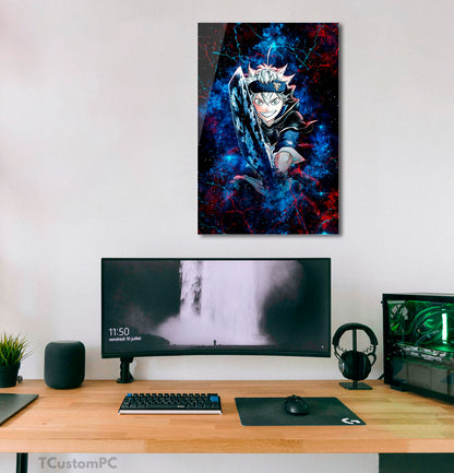 Wall Art Galaxy Style 13 Asta Black Clover