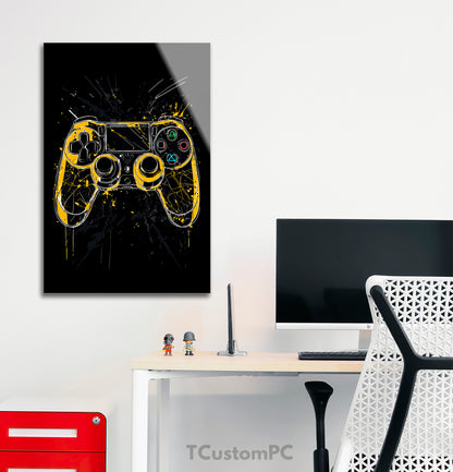 Cuadro Gaming Controller Splater