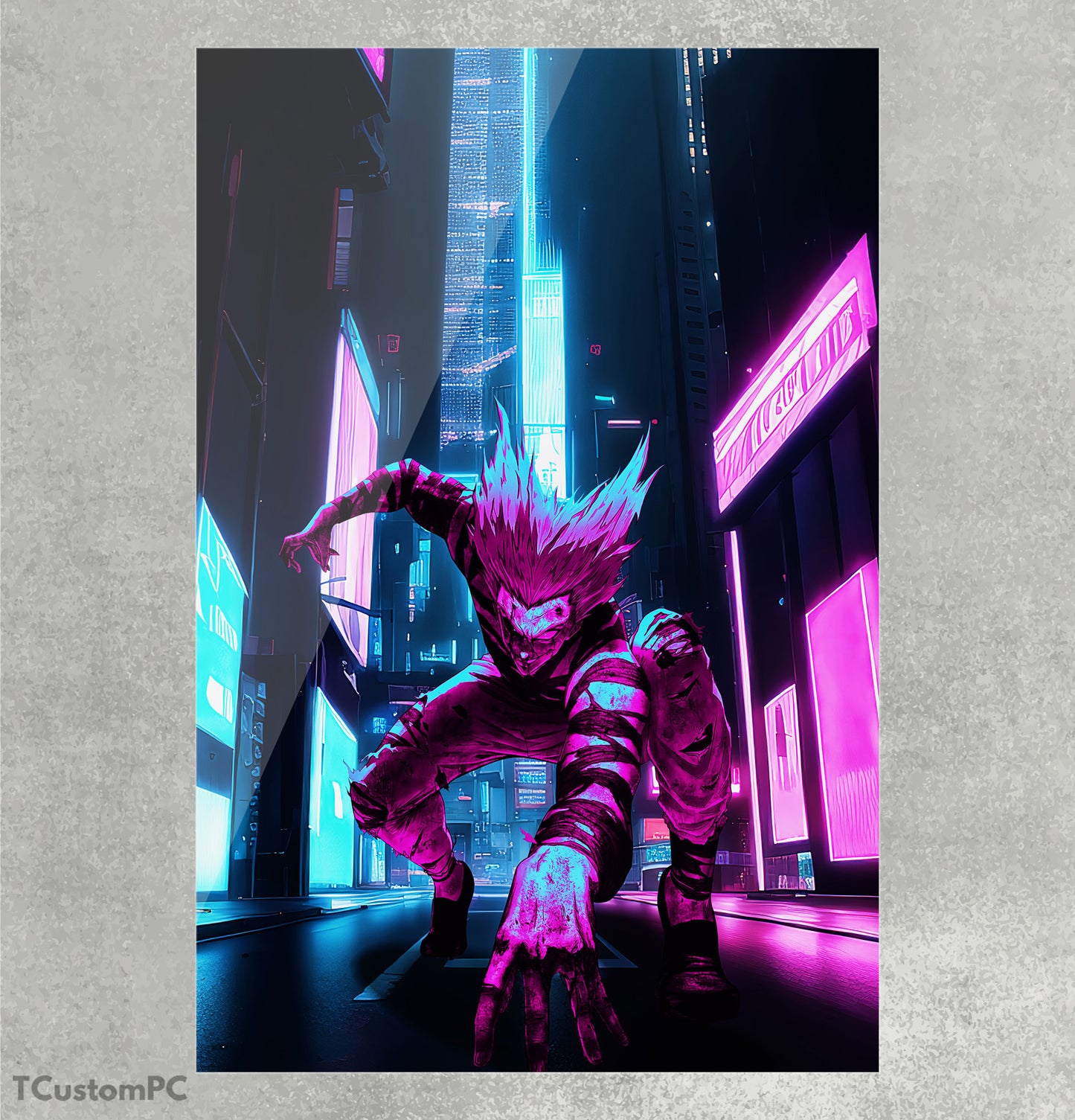 Garou Street neon monster OP frame