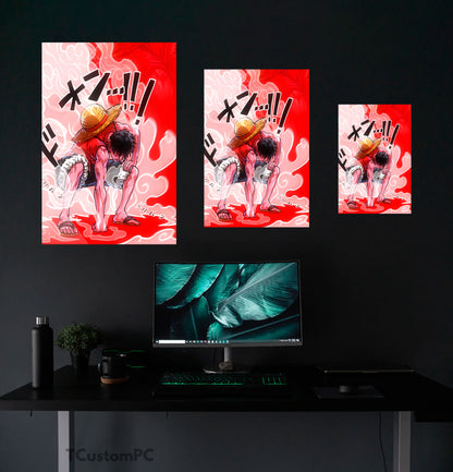 Wall Art Gear 2nd Luffy OP