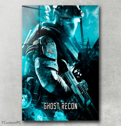 Pintura de soldado Ghost Recon