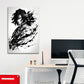 Wall Art Giyu Black Paint