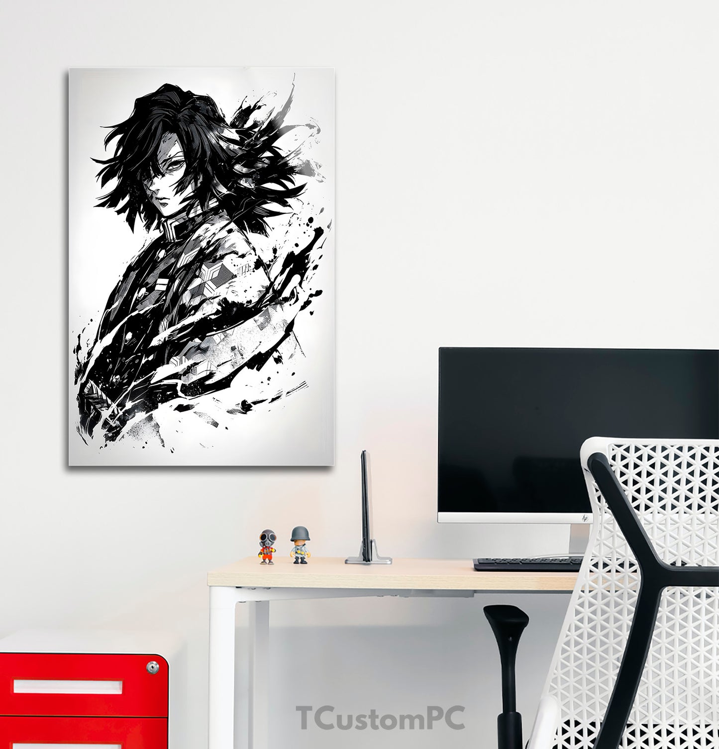 Wall Art Giyu Black Paint