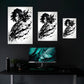 Wall Art Giyu Black Paint