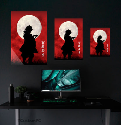 Giyu Moonlight KNY painting