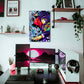 Giyu Tomioka KNY Colorfull painting