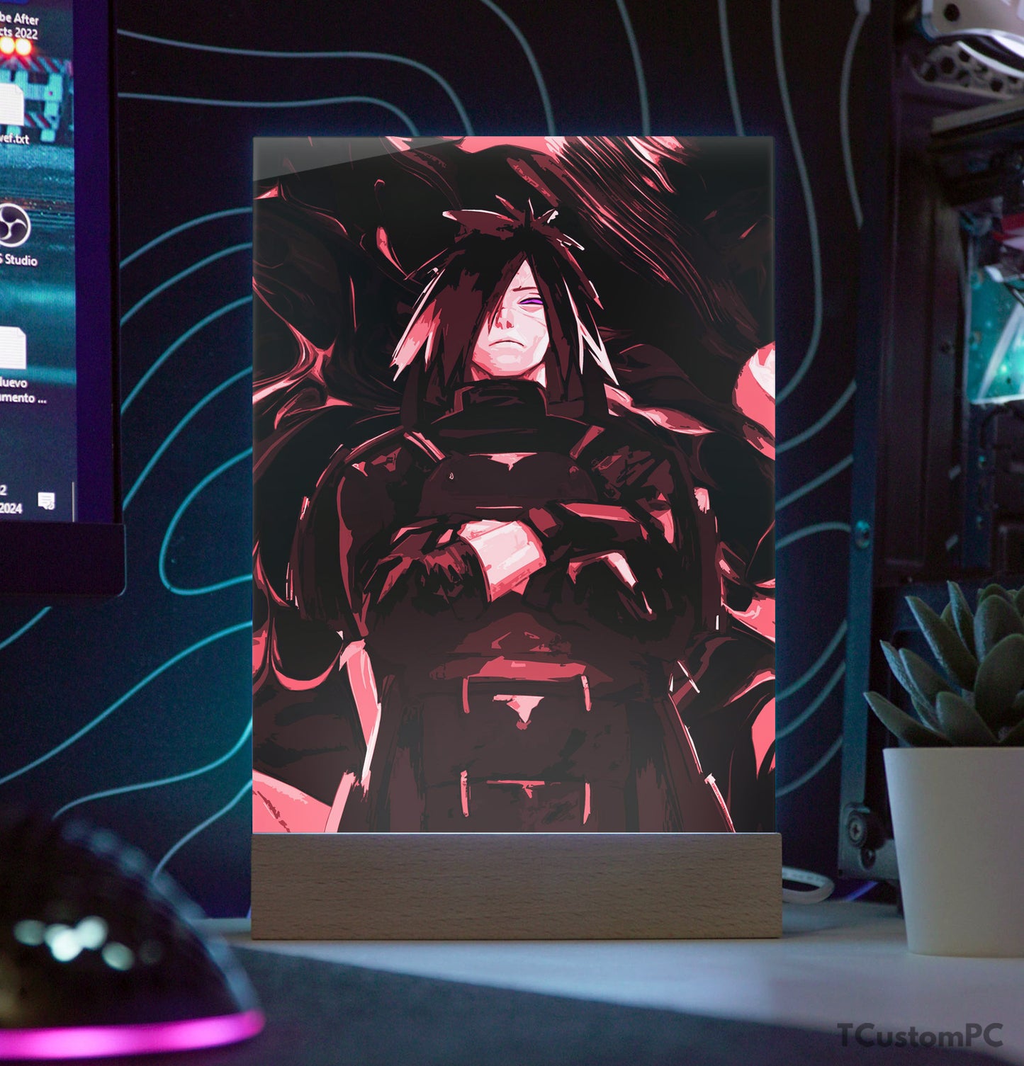 TC-Lamp God Of Shinobi Uchiha Madara