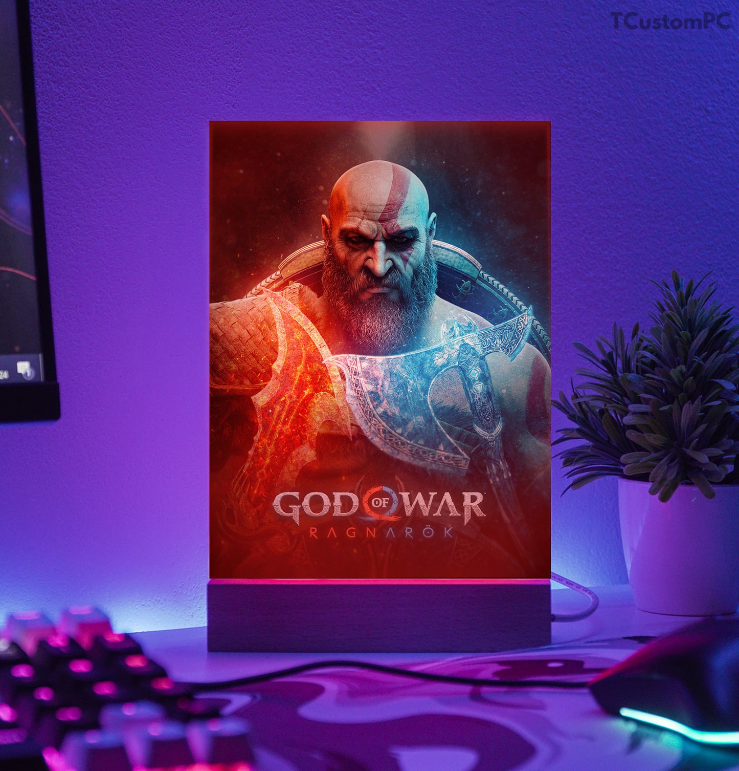 TC-Lamp God Of War Ragnarok Kratos Dual Power 1