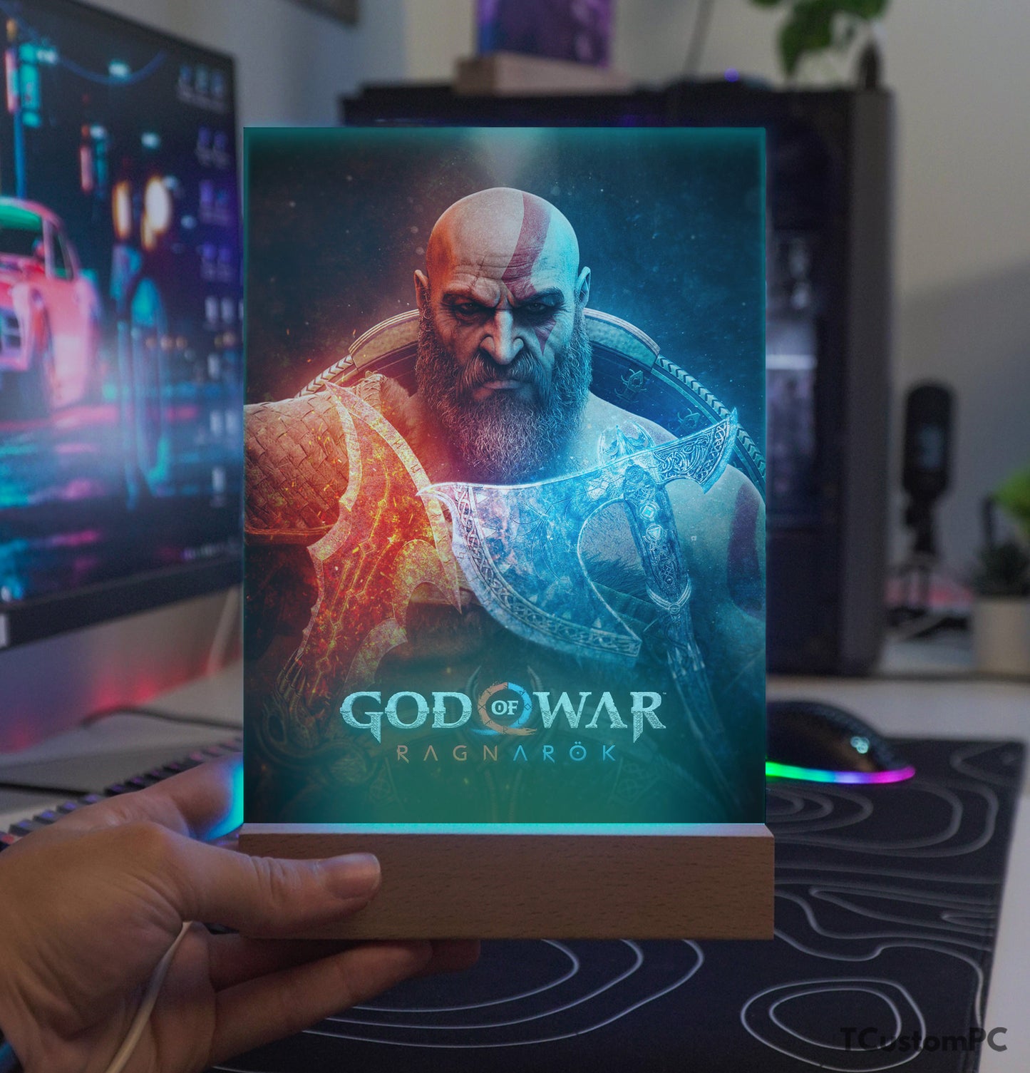 TC-Lamp God Of War Ragnarok Kratos Dual Power 1