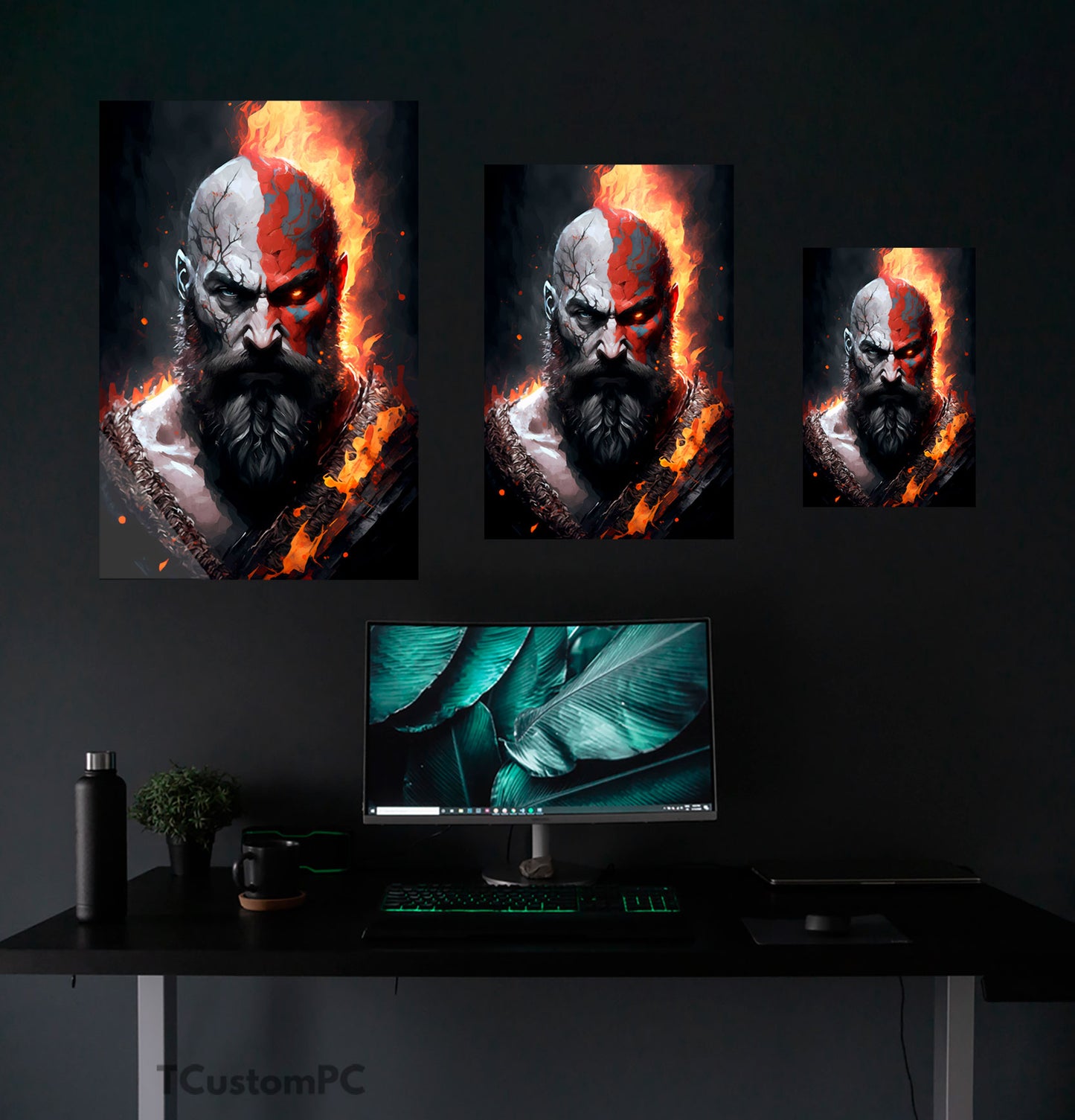God of War painting