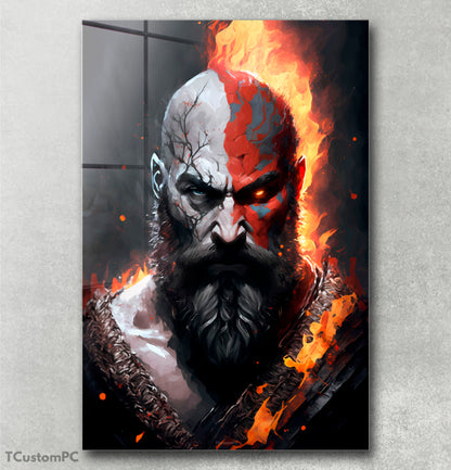 God of War painting