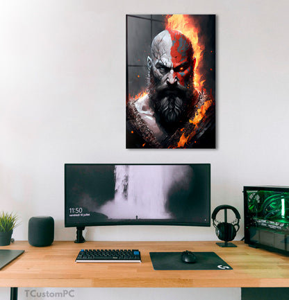 God of War painting