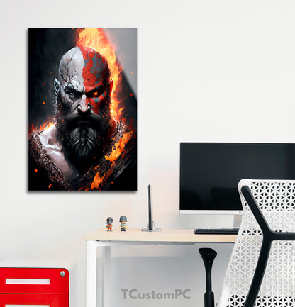 God of War painting