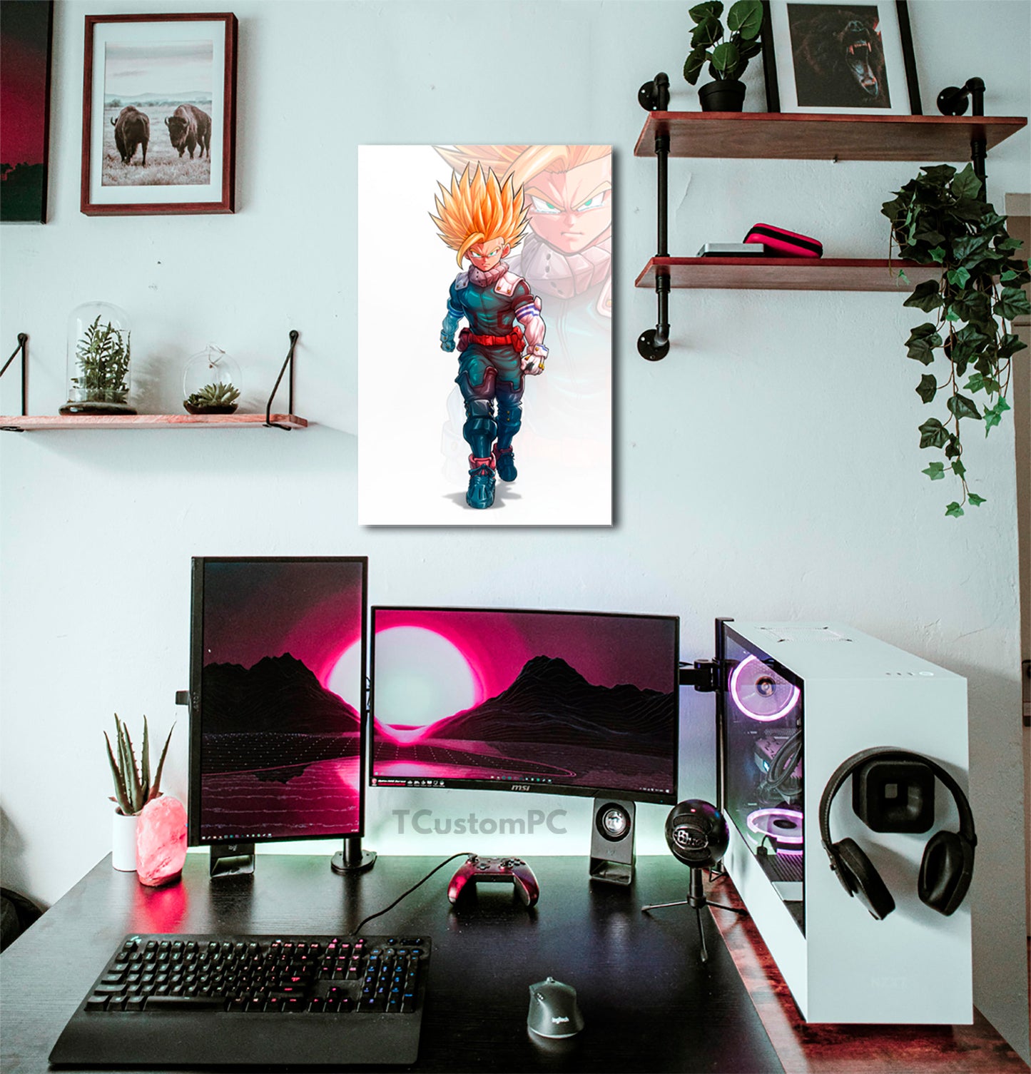 Wall Art Gohan X Deku