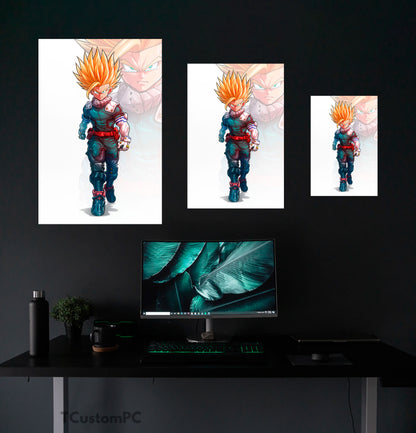 Wall Art Gohan X Deku