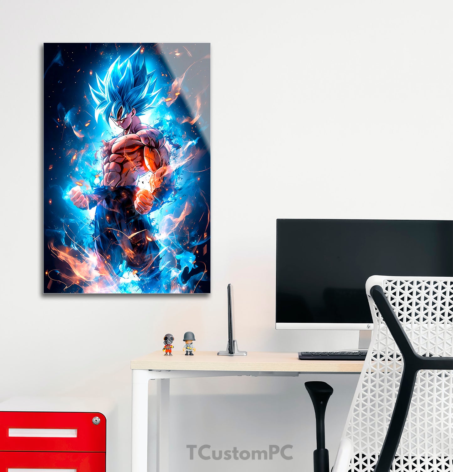 Pintura de brilho de Goku Aura 3