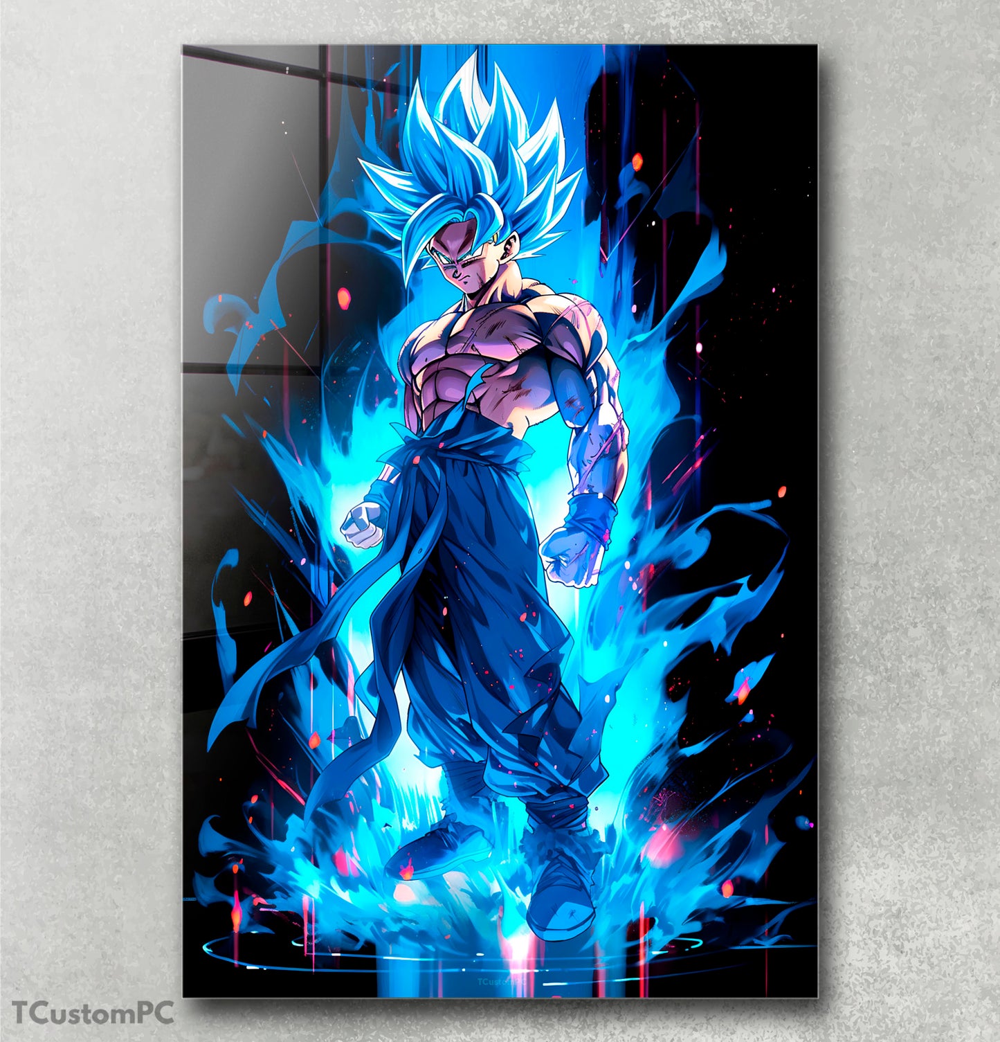 Pintura de brilho de Goku Aura 4