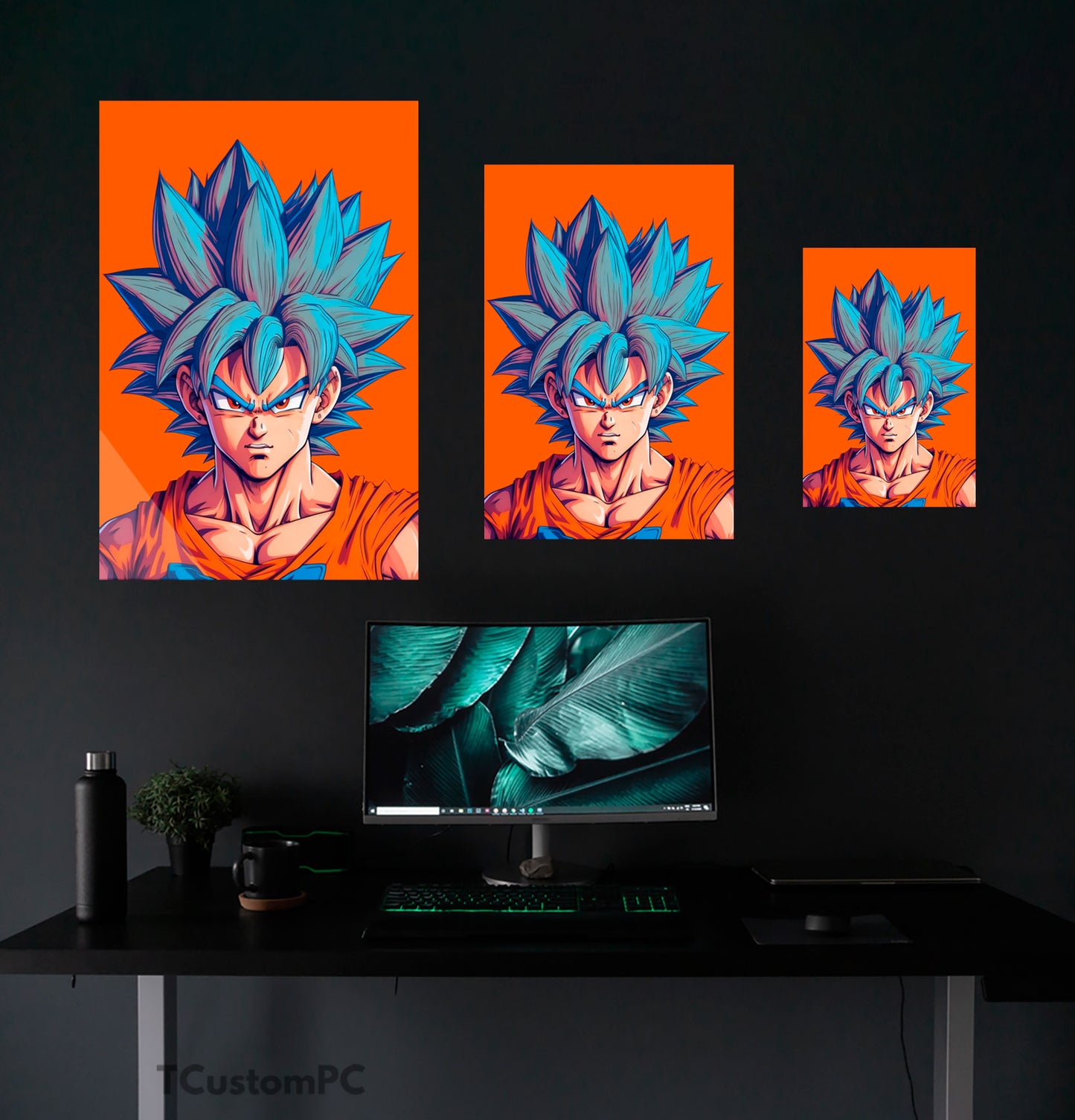 Pintura legal de Goku