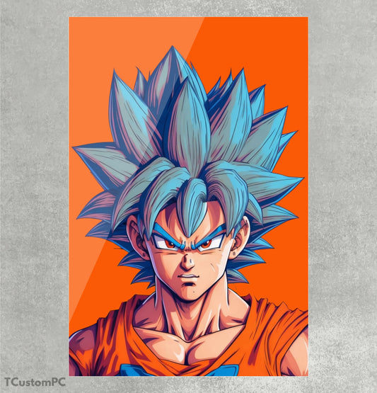 Pintura legal de Goku