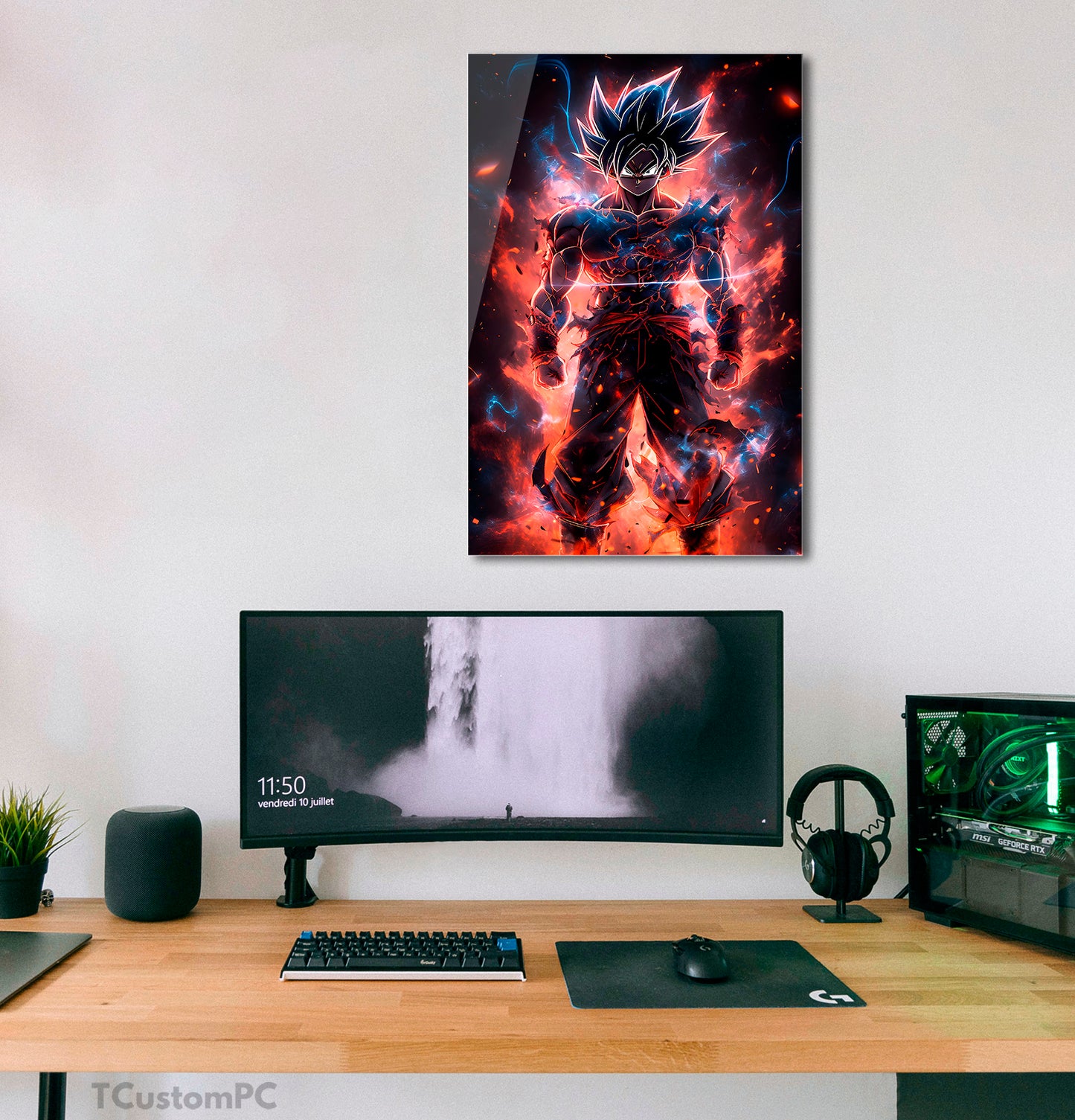 Wall Art Goku Bright Dragon Ball