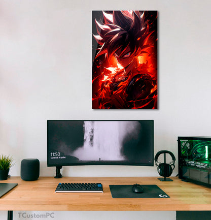 Goku Dragon Ball God painting