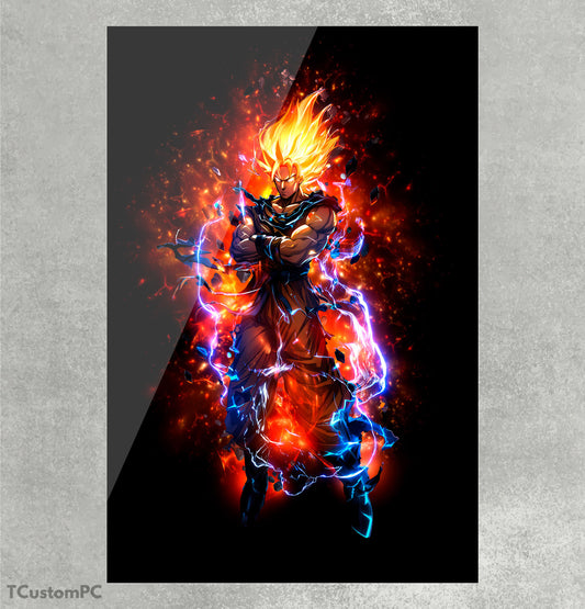 Cuadro Goku Legendary super saiyan