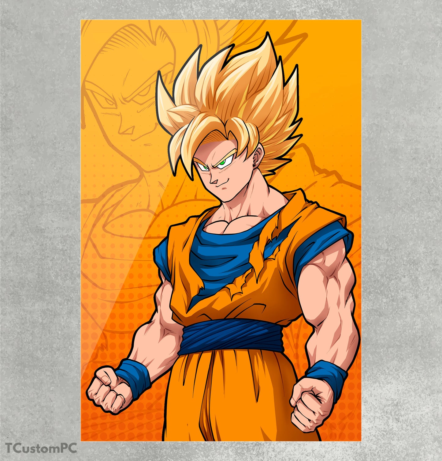 Caixa do Goku SSJ 1 DB