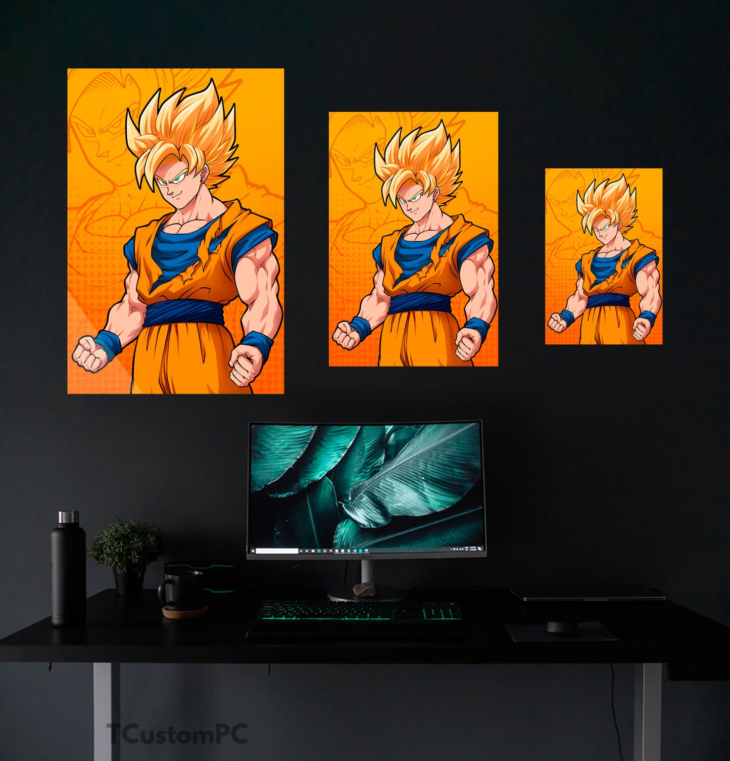 Wall Art Goku SSJ 1 DB