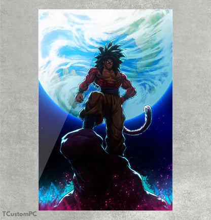 Wall Art Goku Ssj4 DB