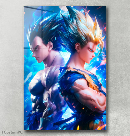 Cuadro Goku X Vegeta