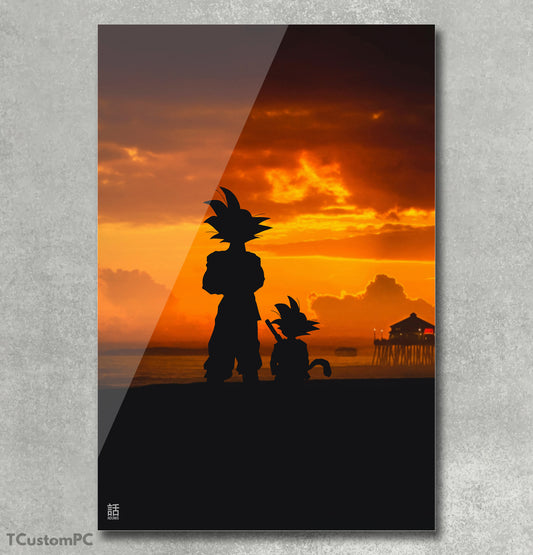 Goku1 Pintura de Dragon Ball