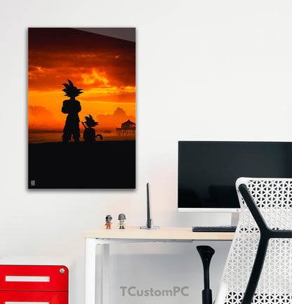 Wall Art Goku Dragon Ball Galaxy 1