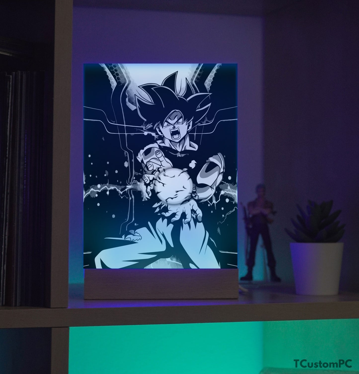 TC-Lamp Goku Preto