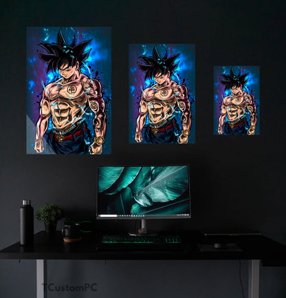 Pintura de Goku, Dragon Ball