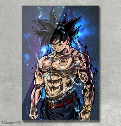 Pintura de Goku, Dragon Ball