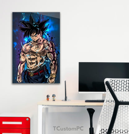 Pintura de Goku, Dragon Ball