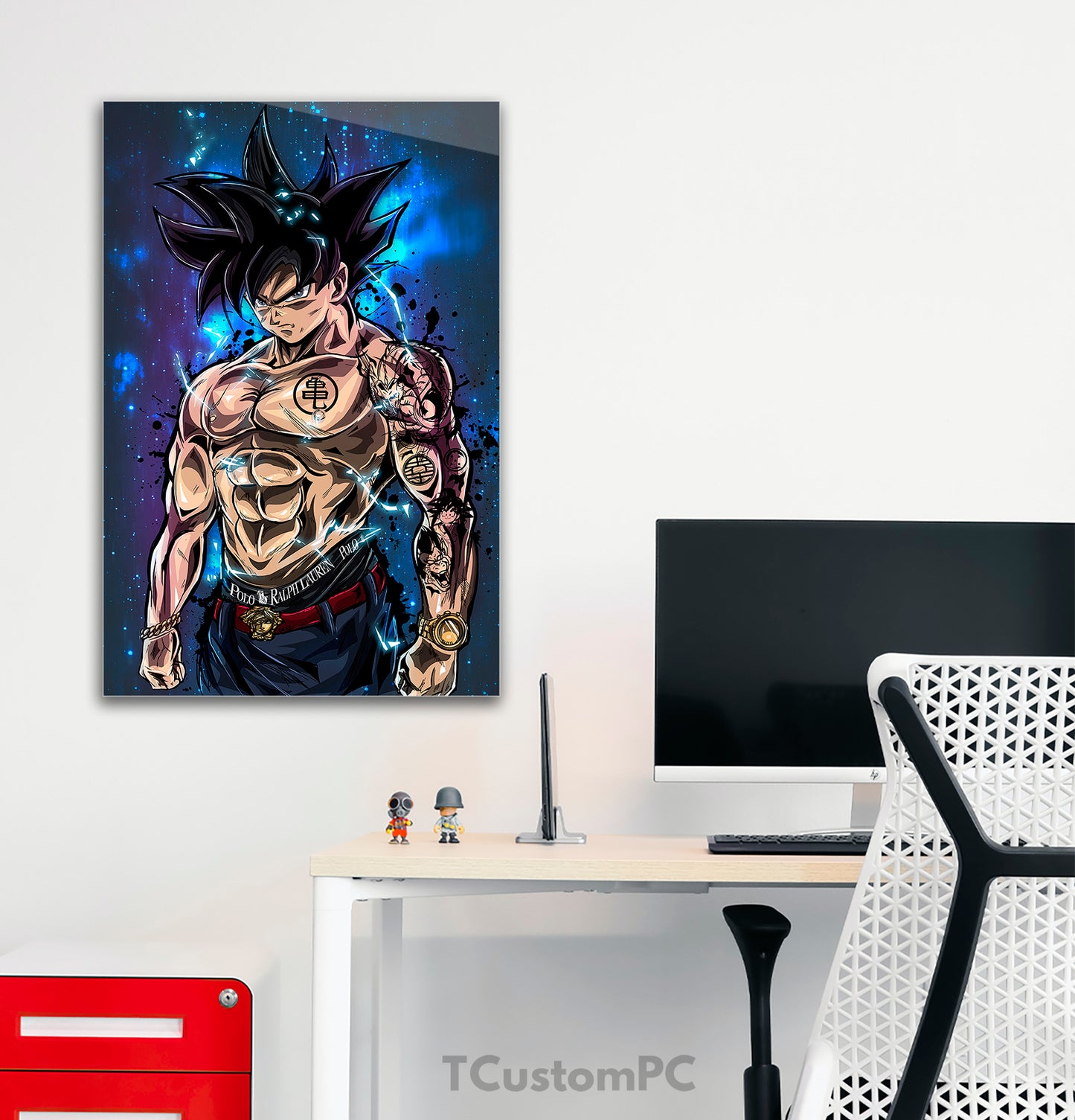 Wall Art Goku Colorful