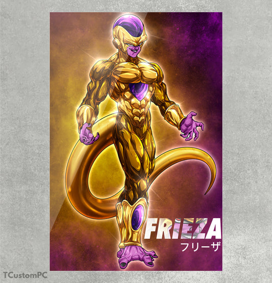 Wall Art Golden Frieza 1 DB